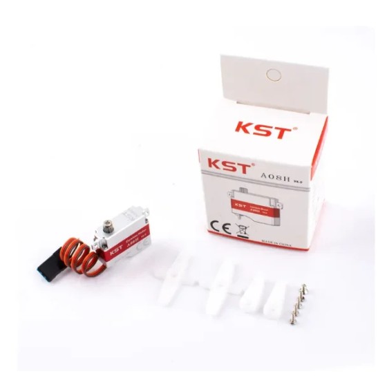 Original KST A08 A08H A08N V6.0 3.2kg Coreless Metal Gear Hv Servo Glider DLG Hardened Steel for RC FPV Airplane Parts